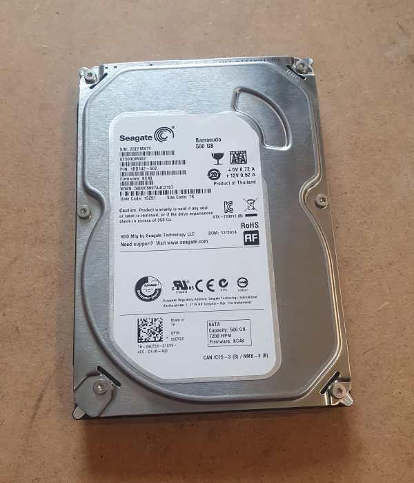 Dysk HDD 3,5" Seagate 500GB ST500DM002 - obrazek 3